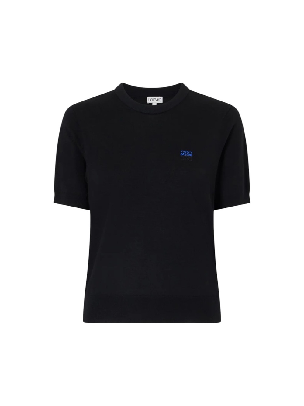 Loewe Anagram Embroidered Short Sleeve
Sweater Size S